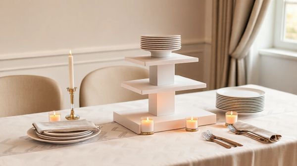 Découvrez des plateaux en carton chic pour un buffet réussi