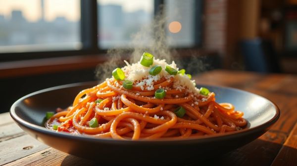 Pourquoi les nouilles buldak carbonara sont le nouveau plat épicé tendance