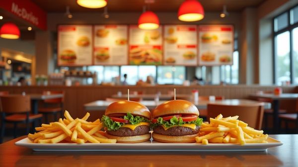 Restaurant McDonald's : vivez une expérience gourmande avec nos menus variés